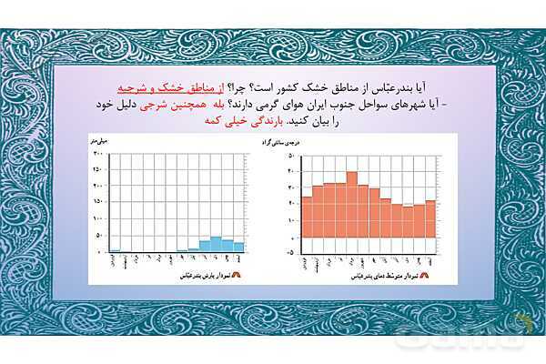 پاور درس 17 مطالعات چهارم | انواع نواحی آب و هوایی- پیش نمایش