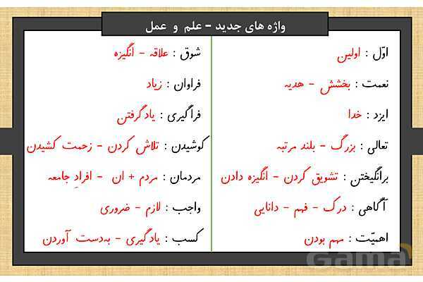 پاور درس 4 فارسی ششم | داستان من و شما- پیش نمایش