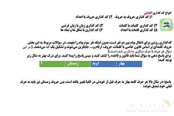 پاورپوینت کدگذاری کلامی- پیش نمایش