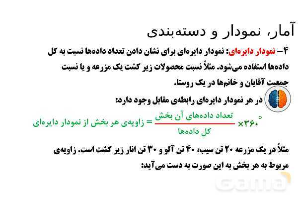 پاورپوینت تدریس تیزهوشانی «آمار، نمودار و دسته‌بندی» پایه هشتم- پیش نمایش