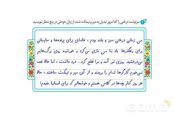 پاور درس 15 نگارش ششم | میوه هنر- پیش نمایش