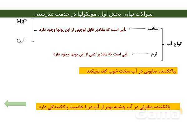 پاور فصل اول شیمی دوازدهم | درسنامه و نمونه سوال شب امتحانی- پیش نمایش