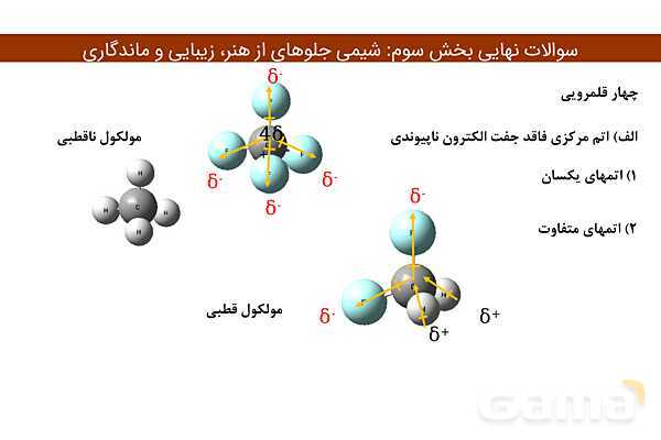پاور فصل سوم شیمی دوازدهم | درسنامه و نمونه سوال شب امتحانی- پیش نمایش