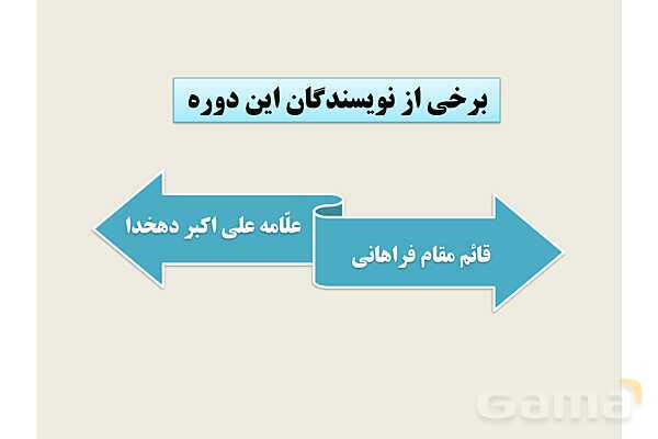 پاور علوم و فنون دوازدهم درس اول: تاریخ ادبیات قرنهای دوازدهم و سیزدهم- پیش نمایش