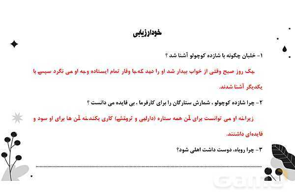پاور تدریس فارسی نهم درس 17: شازده کوچولو - پیش نمایش
