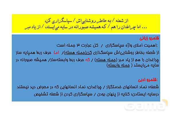 پاورپوینت فارسی (2) یازدهم | درس 17: خاموشی دریا- پیش نمایش