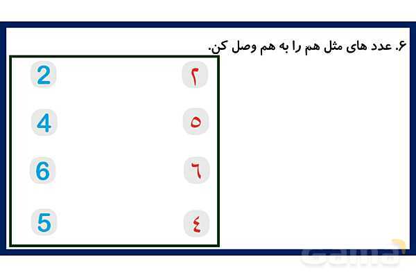 پاور حل نمونه سوال ریاضی دوم ابتدایی | فصل 1: عدد و رقم- پیش نمایش