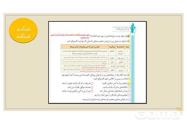 پاور درس 17 فارسی چهارم | مدرسه هوشمند- پیش نمایش