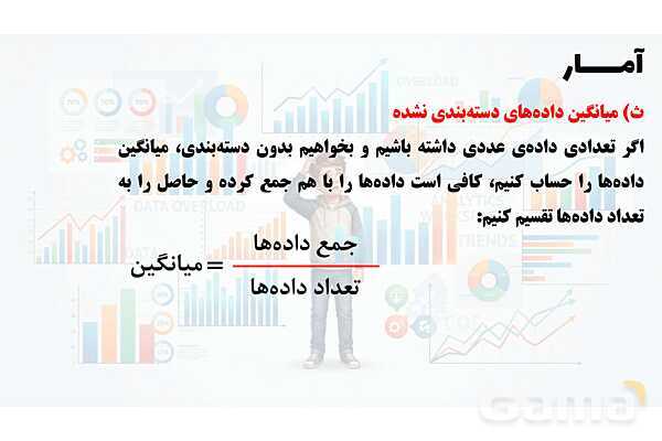 پاور تدریس ریاضی هفتم تیزهوشانی | آمار- پیش نمایش