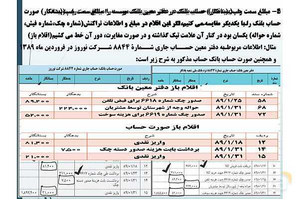 پاور تدریس پودمان 5 حسابداری دریافت ها و پرداخت ها دهم | حسابداری صورت مغایرت بانکی- پیش نمایش