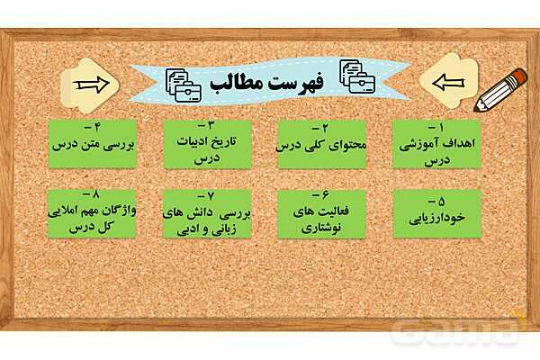 پاور درس 6 فارسی هفتم | قلب کوچکم را به چه کسی بدهم؟- پیش نمایش