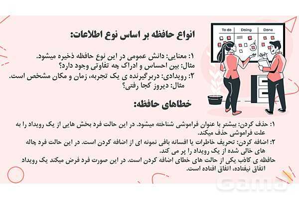 پاورپوینت تدریس درس 4 روانشناسی یازدهم | حافظه و علل فراموشی- پیش نمایش