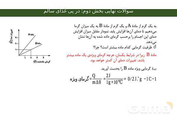 پاورپوینت مجموعه سوالات نهایی فصل دوم شیمی یازدهم با جواب- پیش نمایش