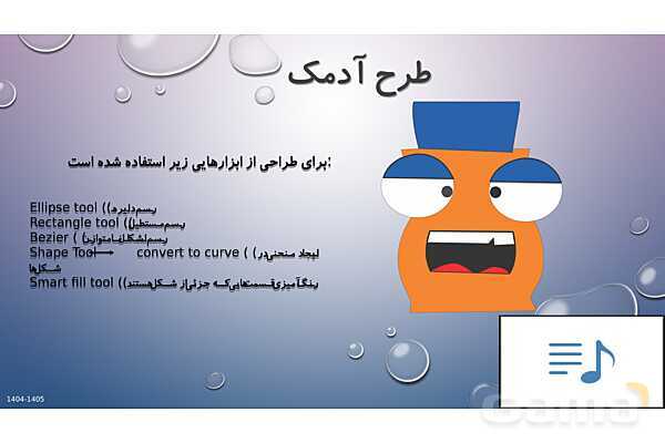 پاور آموزش طرح های عملی کورل | پایه یازدهم کاردانش- پیش نمایش