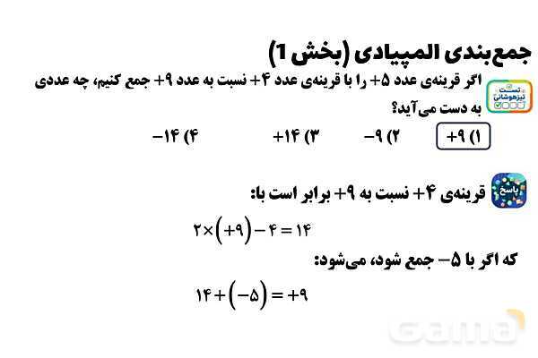  پاور تدریس تیزهوشانی ریاضی هشتم | جمع‌بندی المپیادی (بخش 1)- پیش نمایش