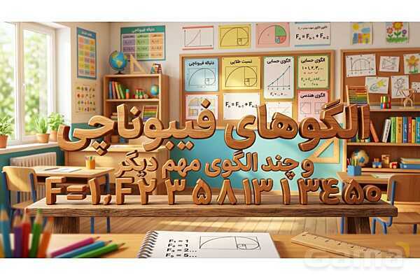 پاورپوینت الگوهای فیبوناچی و مختصاتی | پایه ششم- پیش نمایش