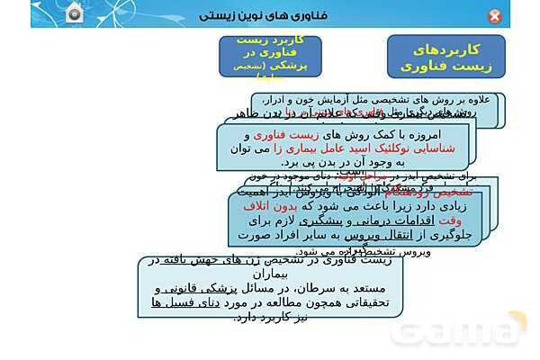 پاور تدریس زیست دوازدهم | فصل 7: فناوری های نوین زیستی (گفتار 1 تا 3)- پیش نمایش