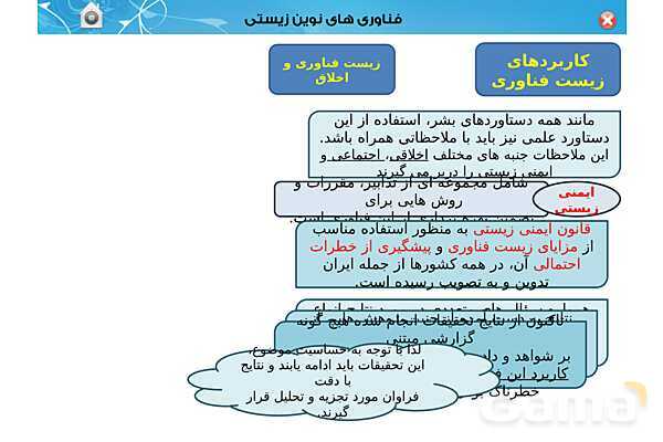 پاور تدریس زیست دوازدهم | فصل 7: فناوری های نوین زیستی (گفتار 1 تا 3)- پیش نمایش