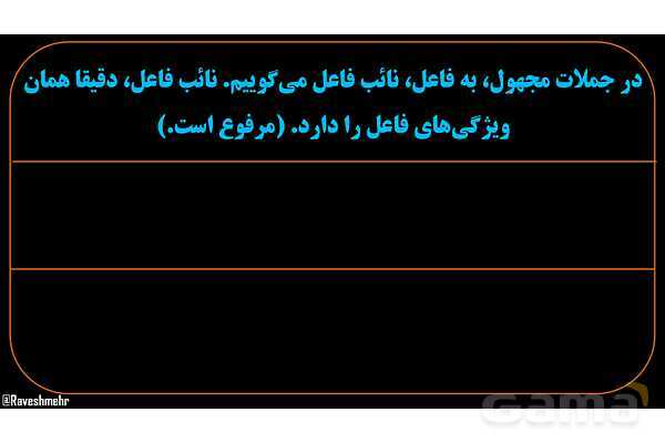 پاورپوینت عربی دهم: فعل مجهول و نائب فاعل- پیش نمایش