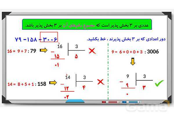 پاورپوینت بخش پذیری ریاضی ششم- پیش نمایش