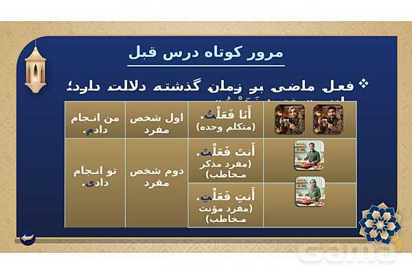 پاورپوینت درس هفدهم عربی پایه هفتم چاپ 1404- پیش نمایش
