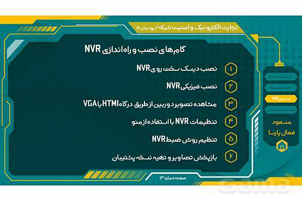 پاورپوینت تجارت الکترونیک و امنیت شبکه | پودمان پنجم: نصب و راه اندازی شبکه افزارها- پیش نمایش