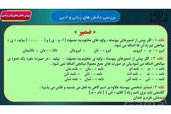 پاور آموزشی درس 12 فارسی هفتم | خدمات متقابل اسلام و ایران- پیش نمایش