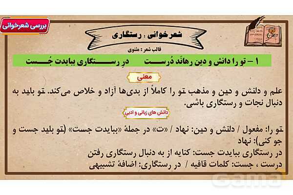 پاور آموزشی درس 12 فارسی هفتم | خدمات متقابل اسلام و ایران- پیش نمایش