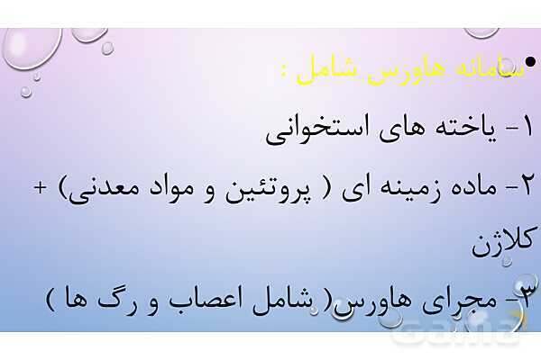 پاورپوینت خلاصه فصل 3 زیست یازدهم؛ دستگاه حرکتی- پیش نمایش