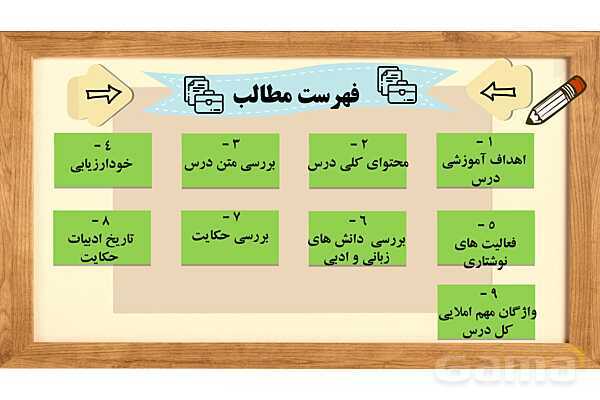 پاور آموزشی درس 13 فارسی هفتم | اُسوه نیکو- پیش نمایش