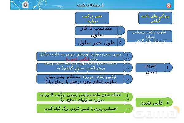 پاورپوینت تدریس زیست دهم تجربی | فصل 6: از یاخته تا گیاه  (گفتار 1 تا 3) - پیش نمایش