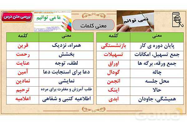 پاور آموزشی درس 17 فارسی هفتم | ما می توانیم- پیش نمایش