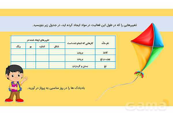 پاورپوینت علوم پنجم درس 2: ماده تغییر می‌کند- پیش نمایش