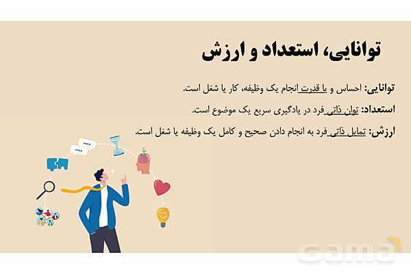 پاورپوینت تدریس پودمان هدایت تحصیلی - حرفه ای کار و فناوری نهم- پیش نمایش