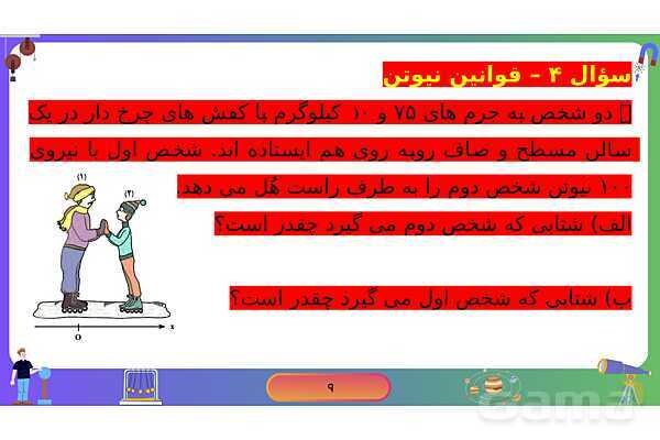 پاورپوینت فصل 5 علوم نهم: نیرو- پیش نمایش
