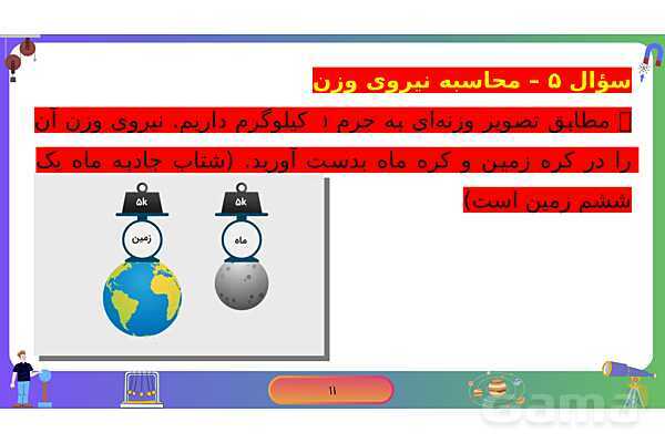 پاورپوینت فصل 5 علوم نهم: نیرو- پیش نمایش