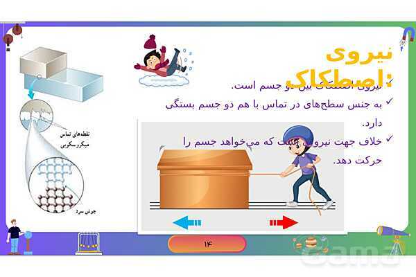 پاورپوینت فصل 5 علوم نهم: نیرو- پیش نمایش