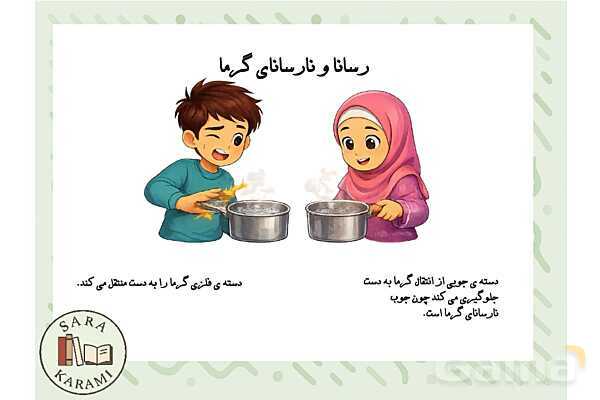 پاور گرما و ماده | علوم کلاس چهارم- پیش نمایش
