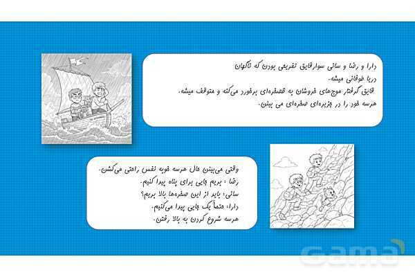پاورپوینت داستان محور ریاضی هفتم | فصل 2: اعداد صحیح- پیش نمایش