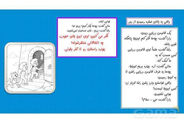 پاورپوینت داستان محور ریاضی هفتم | فصل 2: اعداد صحیح- پیش نمایش