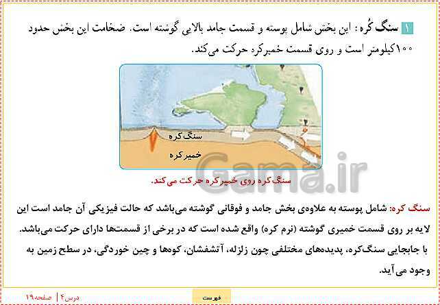 پاورپوینت علوم تجربی ششم دبستان | درس 4: سفر به اعماق زمین- پیش نمایش