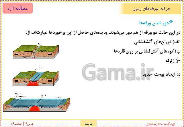 پاورپوینت علوم تجربی ششم دبستان | درس 4: سفر به اعماق زمین- پیش نمایش