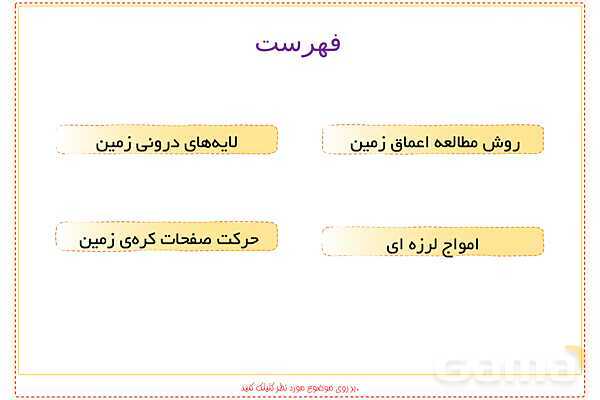 پاورپوینت علوم تجربی ششم دبستان | درس 4: سفر به اعماق زمین- پیش نمایش
