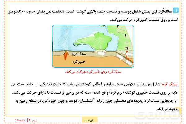 پاورپوینت علوم تجربی ششم دبستان | درس 4: سفر به اعماق زمین- پیش نمایش