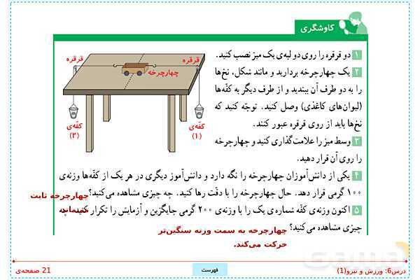 پاورپوینت تدریس علوم تجربی ششم دبستان | درس 6: ورزش و نیرو (1)- پیش نمایش