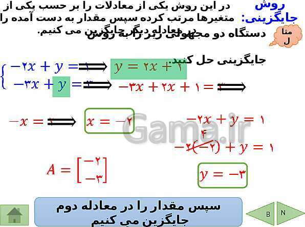 پاورپوینت درسنامه ریاضی نهم | فصل 6: خط و معادله های خطی- پیش نمایش