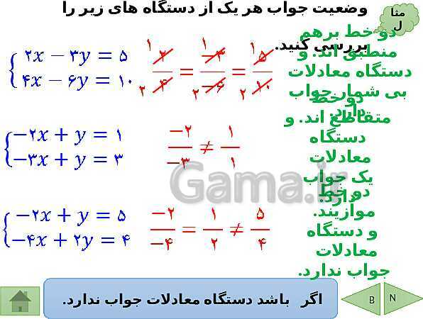 پاورپوینت درسنامه ریاضی نهم | فصل 6: خط و معادله های خطی- پیش نمایش