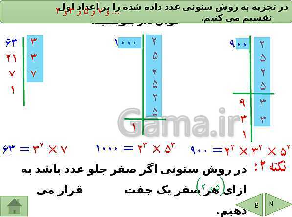 پاورپوینت آموزش فصل هفتم ریاضی هفتم | فصل 7: توان و جذر- پیش نمایش