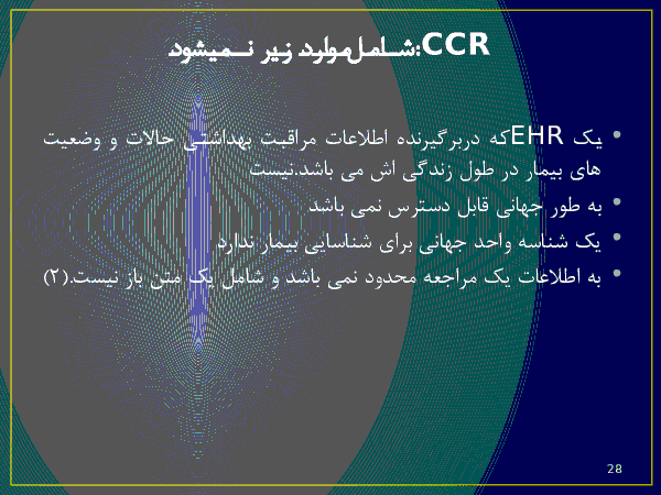 CDA, CCR, CCD- پیش نمایش