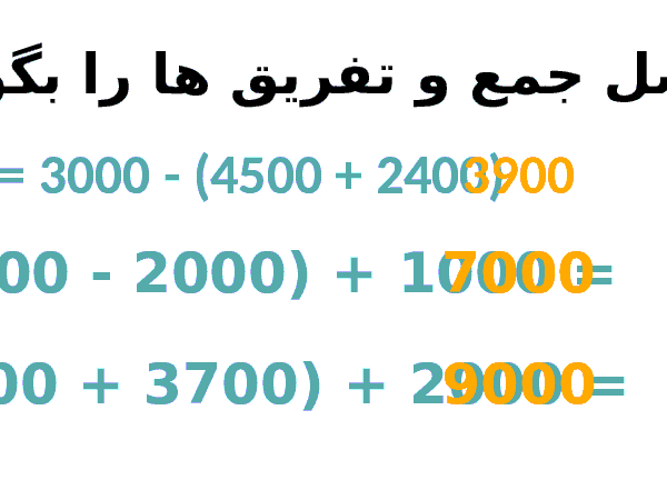 پاورپوینت ارزشیابی تکوینی ریاضی سوم دبستان | ضرب و تقسیم، محیط و مساحت- پیش نمایش